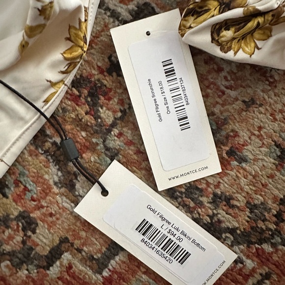 Montce Gold Filigree set NWT - Picture 5 of 7